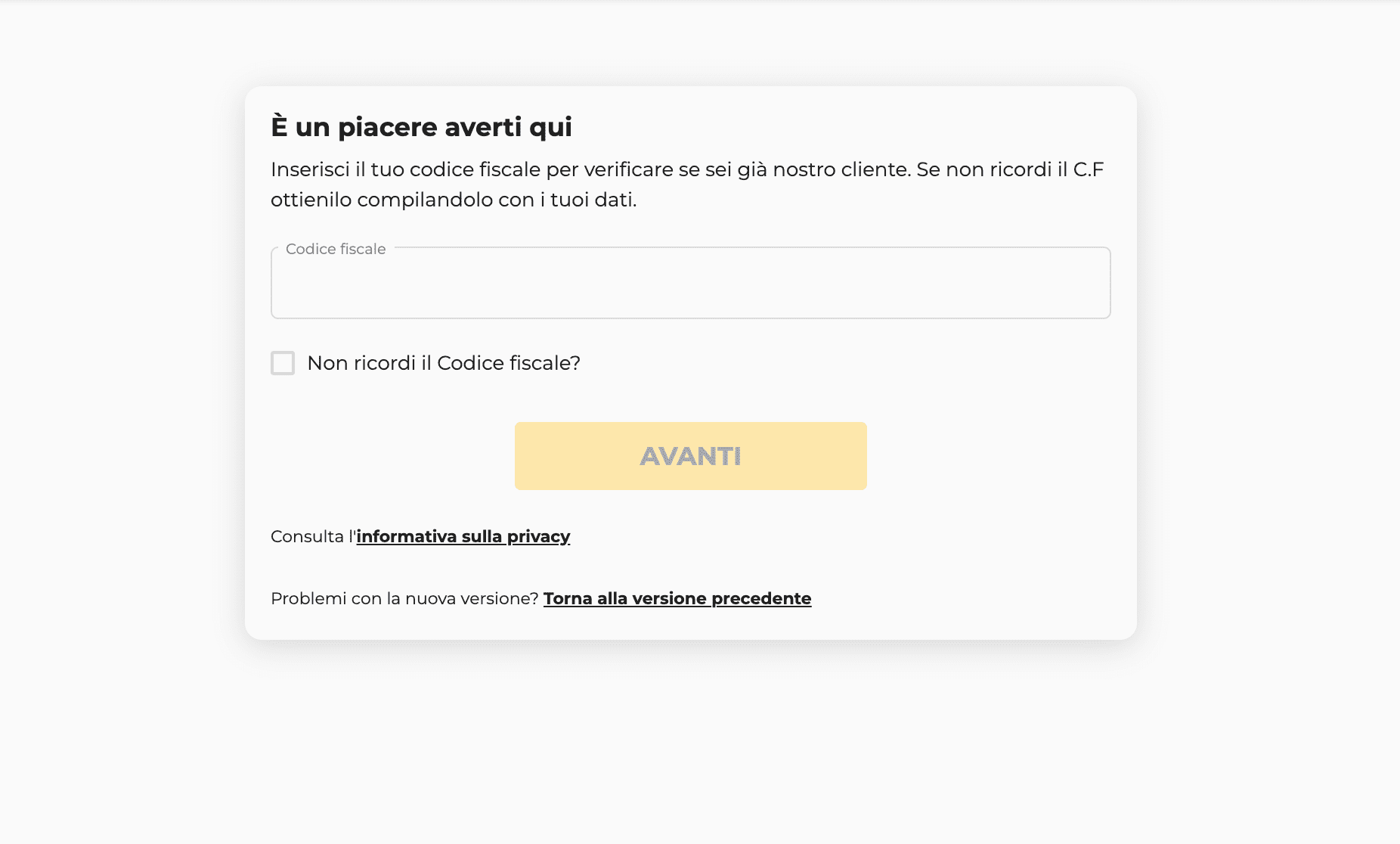 GoldBet Casino Registrazione
